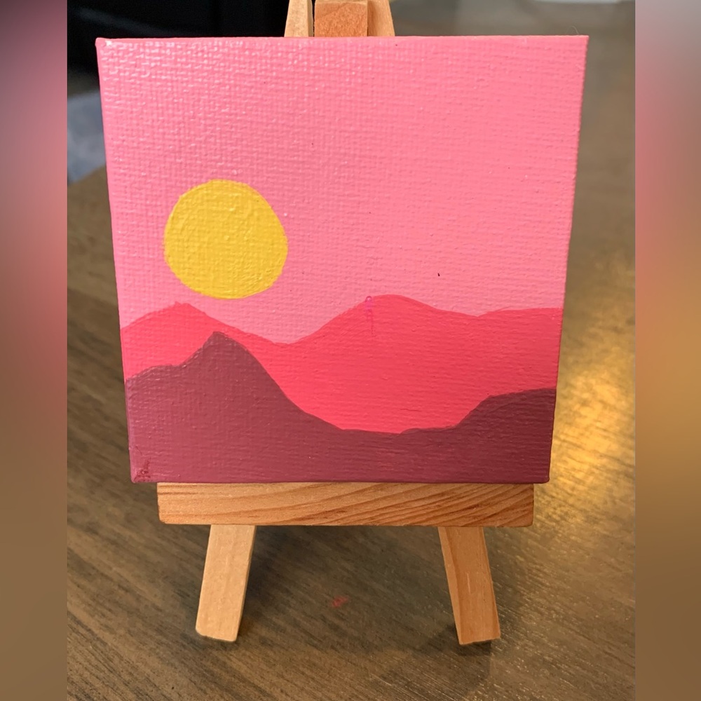 Mini Canvas Painting